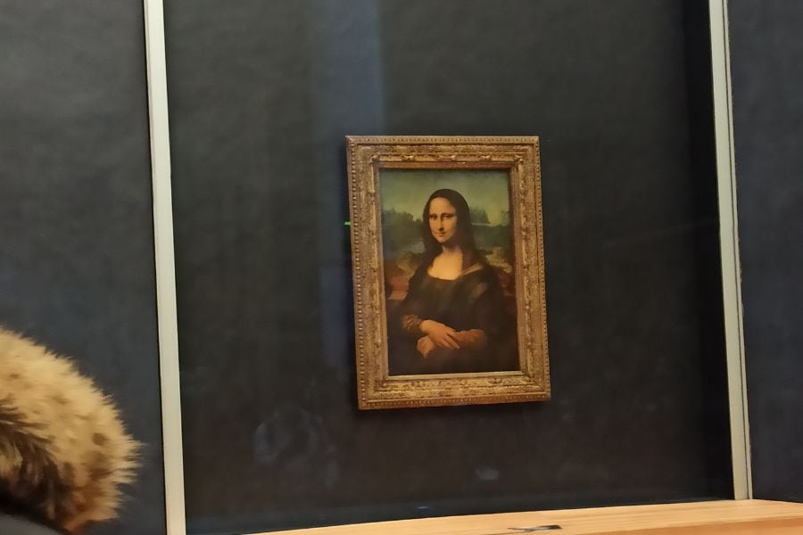המונה ליזה במוזיאון הלובר